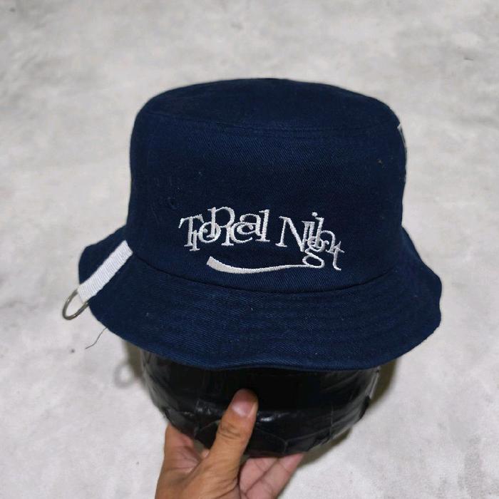 Topi bucket RAT crw navy bekas