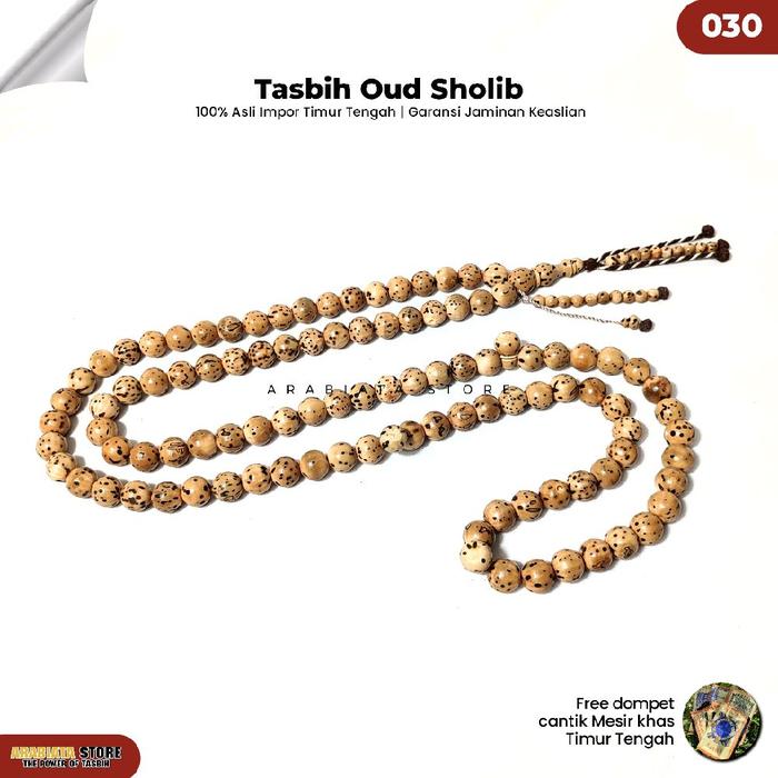 Tasbih Oud Shalib Oud Sholib Ukuran Jumbo