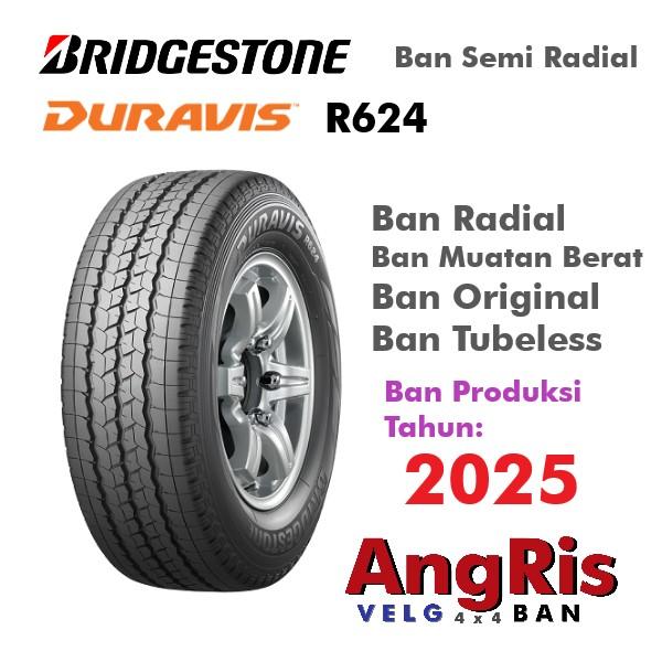 Ban Bridgestone Duravis R624 175 R13 Ring 13 Radial Tubeless Bisa buat Muatan Berat Mobil Suzuki Car