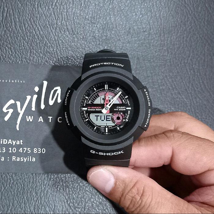 Jam Tangan Casio G-Shock GShock AW-582 / AW582 Black, Rare Item