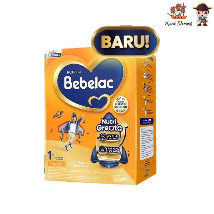 Bebelac 1+ Madu 1800 gram - Susu Formula