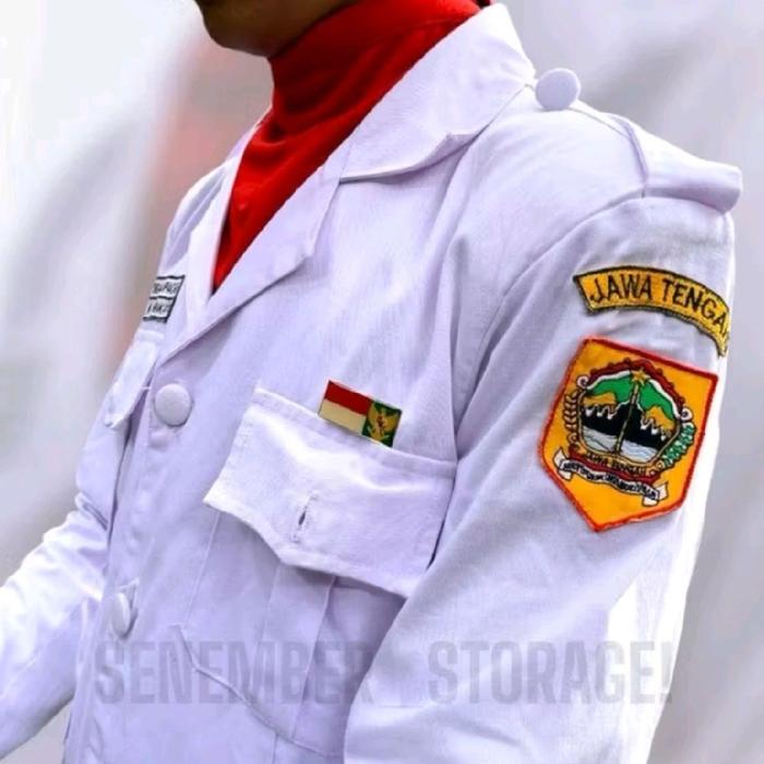Syal Upacara paskibra - Slayer Paskibra - Slayer Upacara - Syal Paskibra - Scarf Paskibra