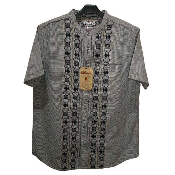 kemeja koko watchout/oxa original kemeja koko baju koko kemeja pria Pendek Muslim