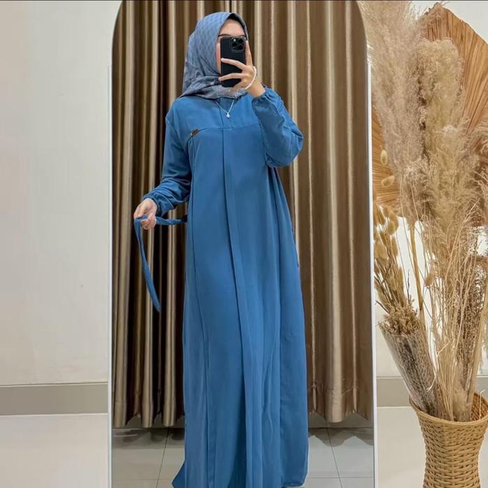 [ Flash sale ] GAMIS ABAYA ELSIRA MODEL TERKINI cocok buat kondangan shoping arisan jalan jalan sama