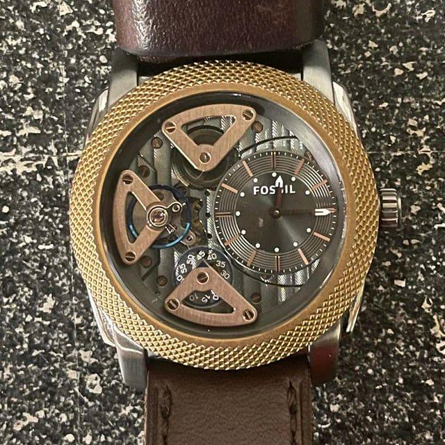 Jam tangan pria Fossil ME1122 mechanical twist
