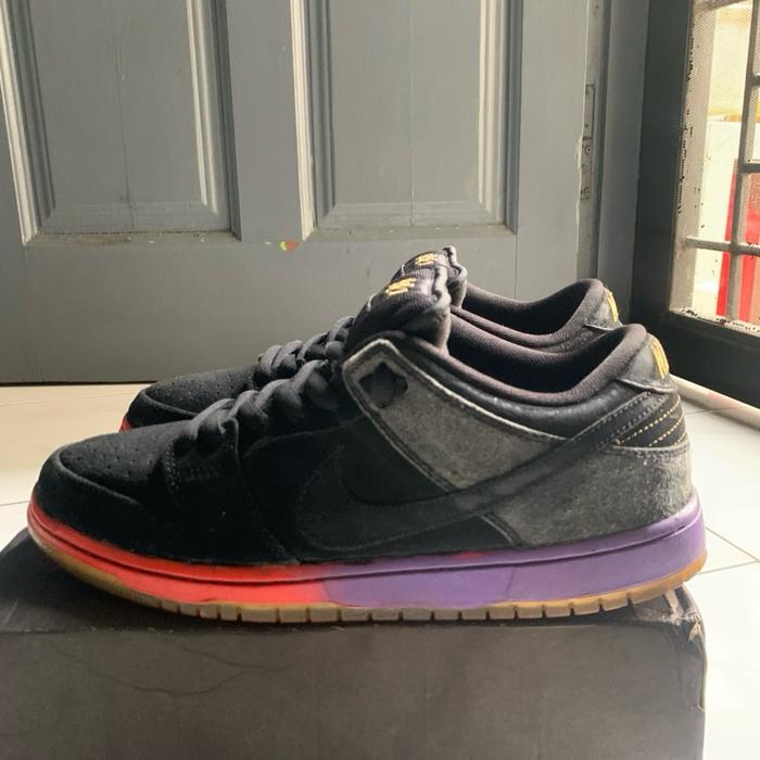 Nike SB dunk low pro Bhm 2014 Sneakers Pria Black Snekers