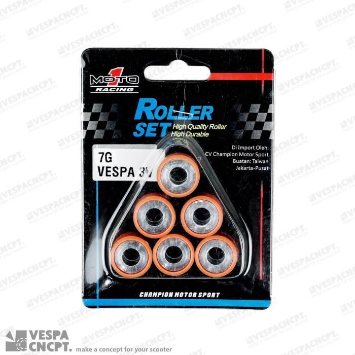 Moto1 Racing Roller 7gr Vespa Sprint Primavera Lx S Gts 150cc 3v Iget