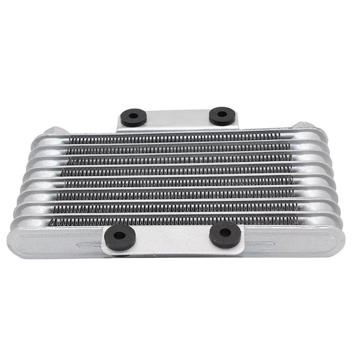 Aluminum 125Ml Engine Oil Cooler Cooling Radiator For 125Cc-250Cc Motorcycle Dirt Bike Atv
