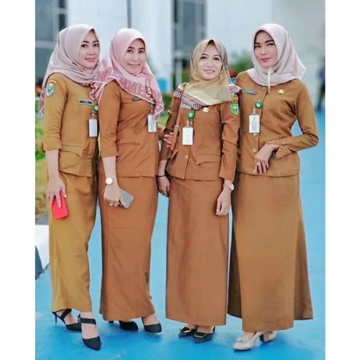 【NEW】 BAJU KOSTUM PNS ANAK ROK PANJANG/PENDEK