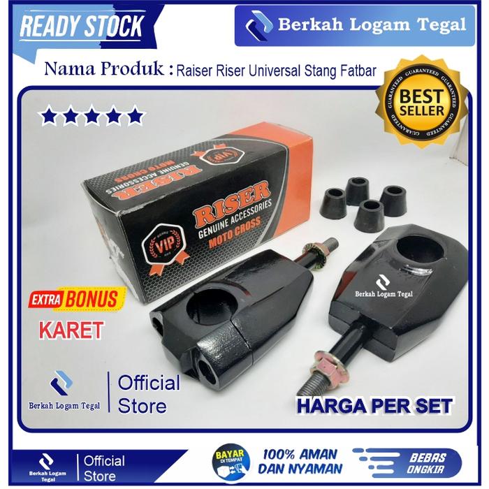 Raiser Riser Klx Bf Cbr 150 R Crf 150 L Universal Stang Fatbar Moto Cross Aksesoris Grosir