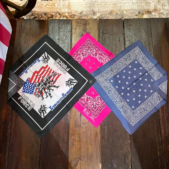 Vintage Bandana Made in USA