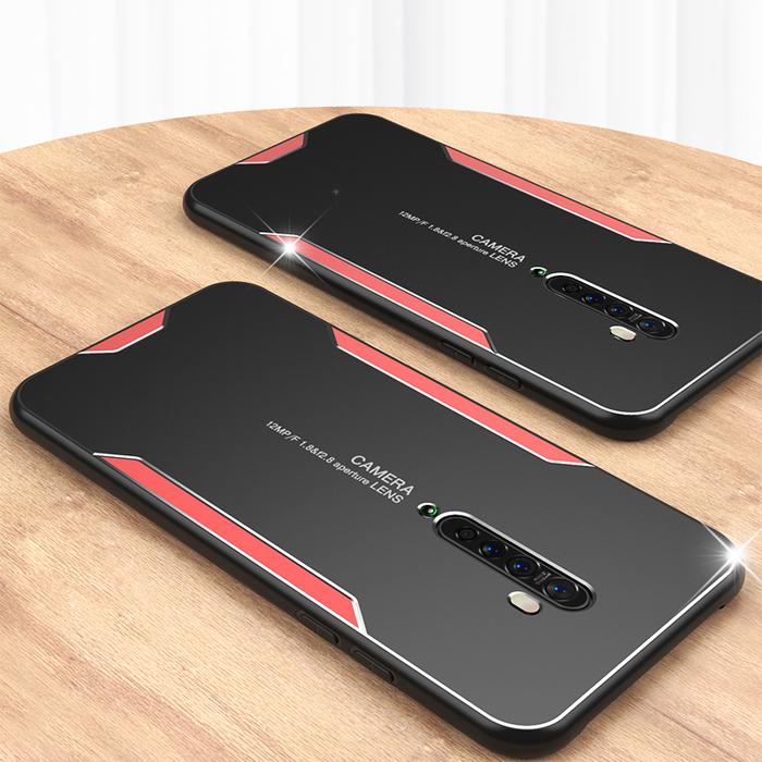 For OPPO Realme X2 Pro Case Luxury Hard PC Matte shockproof Armor
