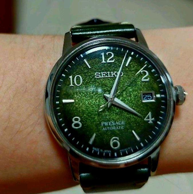 Seiko Presage SRPF41 SRPF41J1 Green Matcha Limited Edition