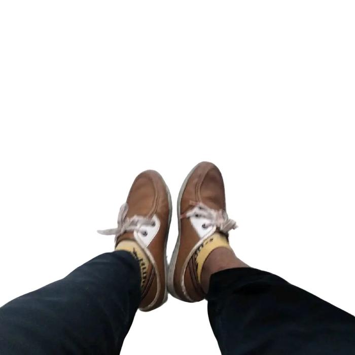 Sepatu Kulit Asli seken size 41 no brand Shoes Casual Sneakers