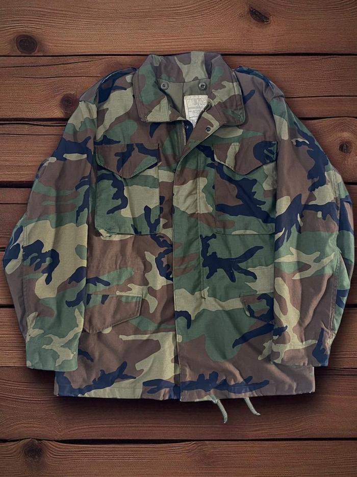 M65 FIELD JACKET WOODLAND ALPHA INDUSTRIES