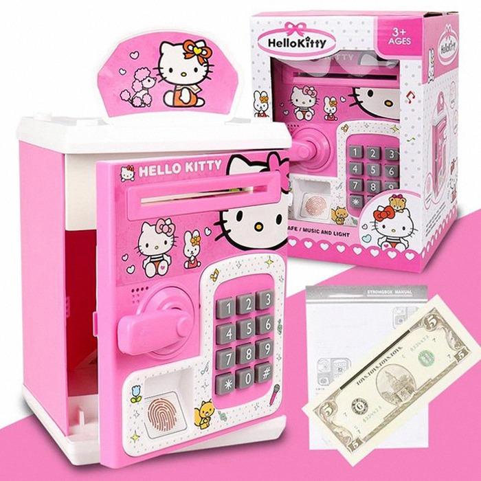 Celengan Elektronik Safe Box Money Box Untuk Anak Koin Digital Cash Saving Safe Deposit Mesin ATM Mi