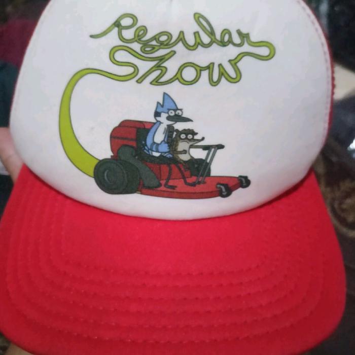 Topi Trucker Regular Show Cartoon network Second Branded ORIGINAL