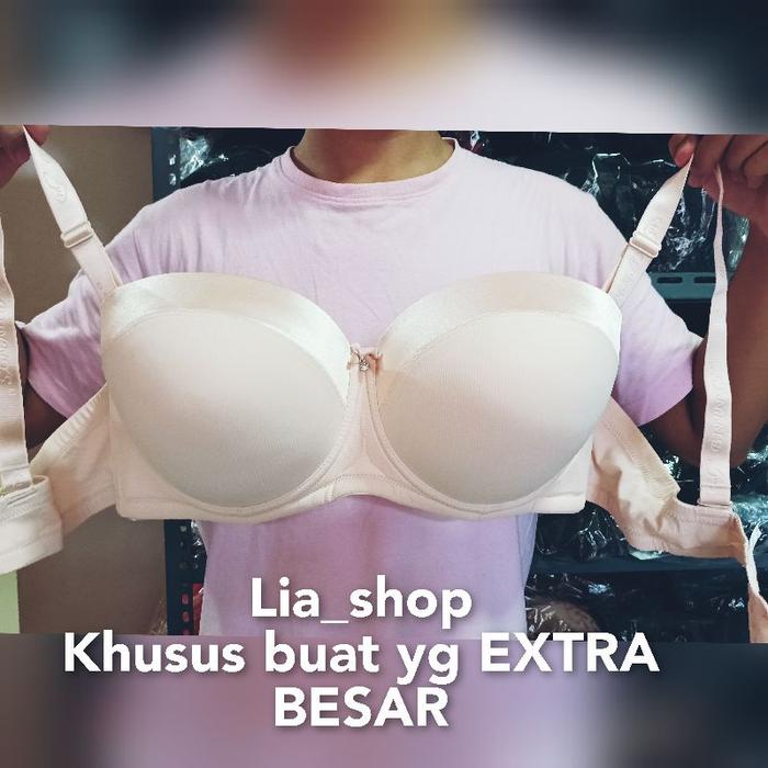 New Bra Kawat Cup Besar, Bra Sexy 966 F, Bra Jumbo Half Cup