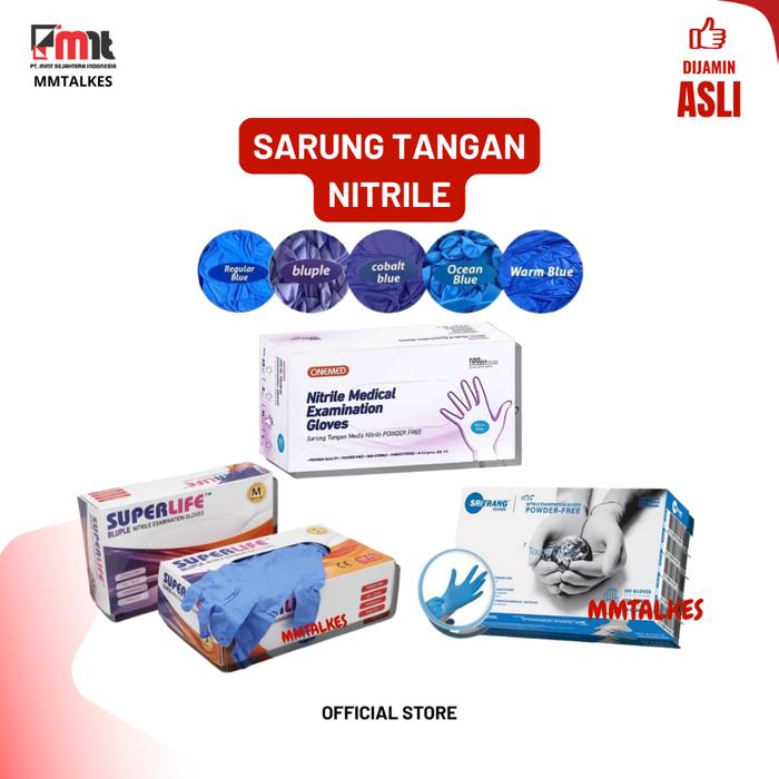 Sarung tangan Nitrile safeglove / handscoon nitril / safeglove nitril