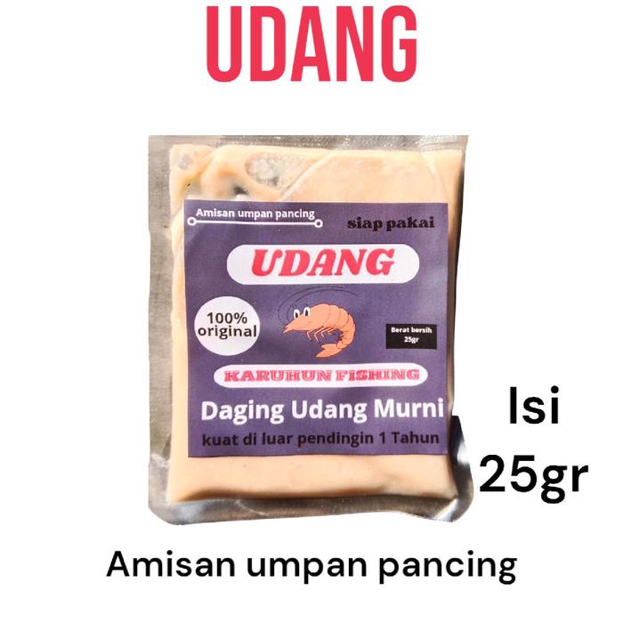 Amisan UDANG campuran umpan ikan mas