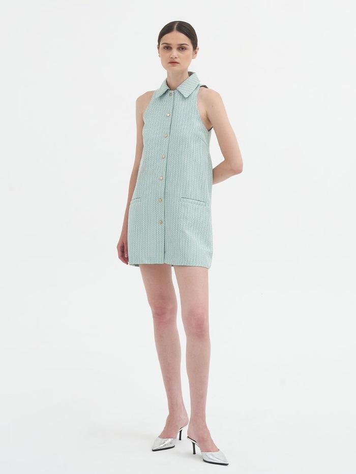 Duma Official Mmehuillet For Duma - Ullu Dress | Green / Mini Dress Wanita