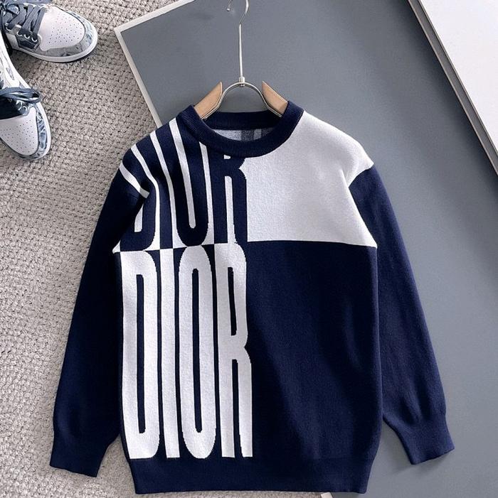 Sweater Crewneck Pria Knit D1162