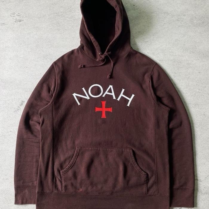 Rare Noah NYC Core Logo Brown hoodie authentic original