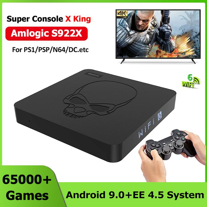 Beelink Video Game Consoles Super Console X King S922X Chip For