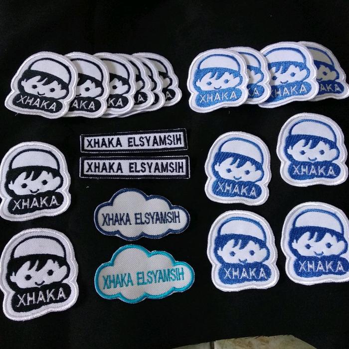 Nama Bordir Karakter/ Emblem Bordir Nama