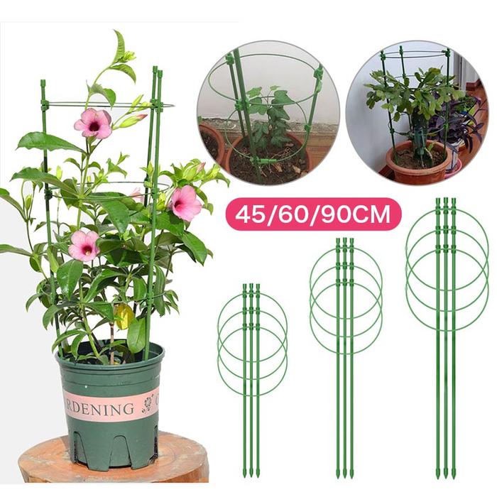 6Pcs/90cm Tiang penyangga tanaman rambat Penyangga Pohon ukungan Panjat Tanaman Rak Merambat Cagak S