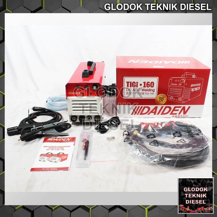 DAIDEN TIG 160 A TIGi 160 TRAFO LAS MESIN LAS ARGON STAINLESS