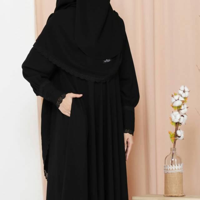 Gamis pretty set cadar bandana by albani corner