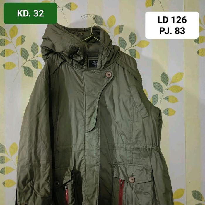 Jaket Tartan (tebal anget) Parka