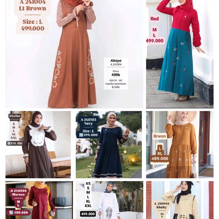 GAMIS DANNIS UKURAN L ORI DANNIS