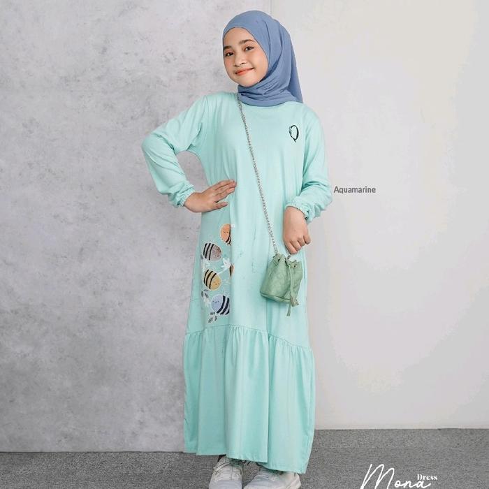 TERBARUU // MONA DRESS KIDS - QUINZA