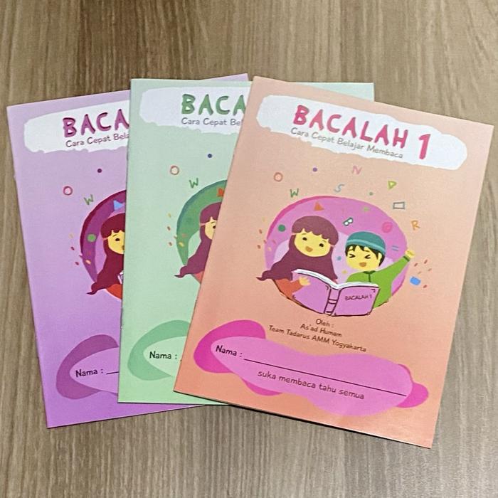Buku BACALAH Per Jilid (Jilid 1  2  3)