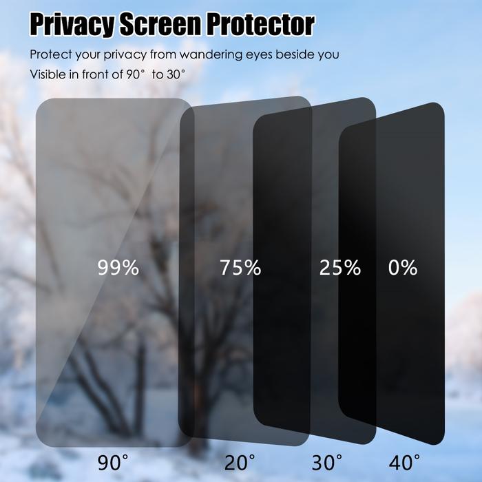 Pelindung Privasi Pelindung Layar untuk OPPO Tab 7 Pro Anti Mata-mata