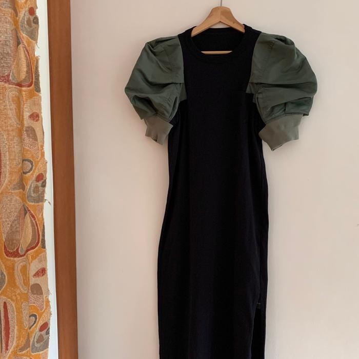 SACAI Knit combi dress SACAI