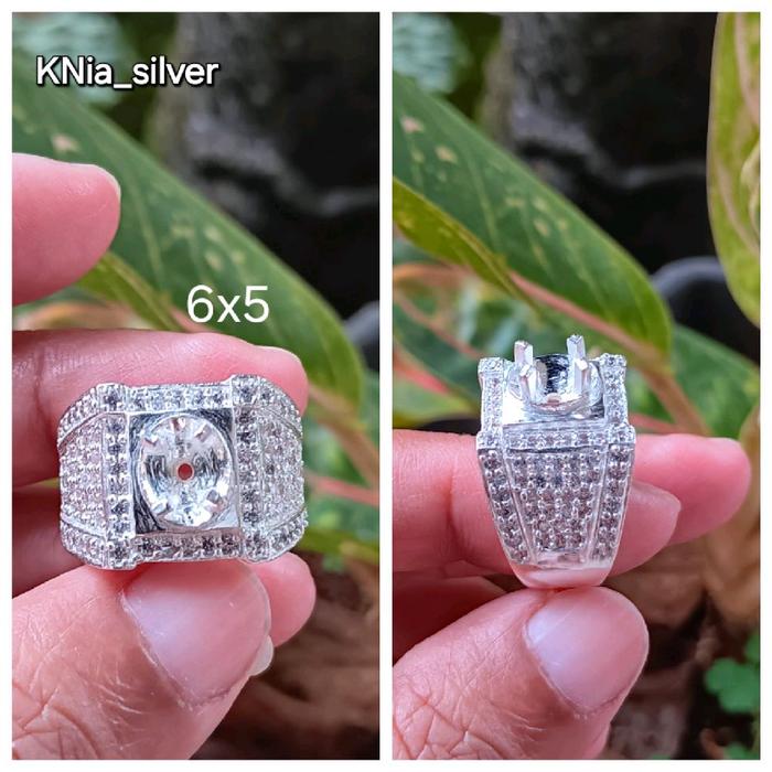 emban/ring cincin perak 925 gigi