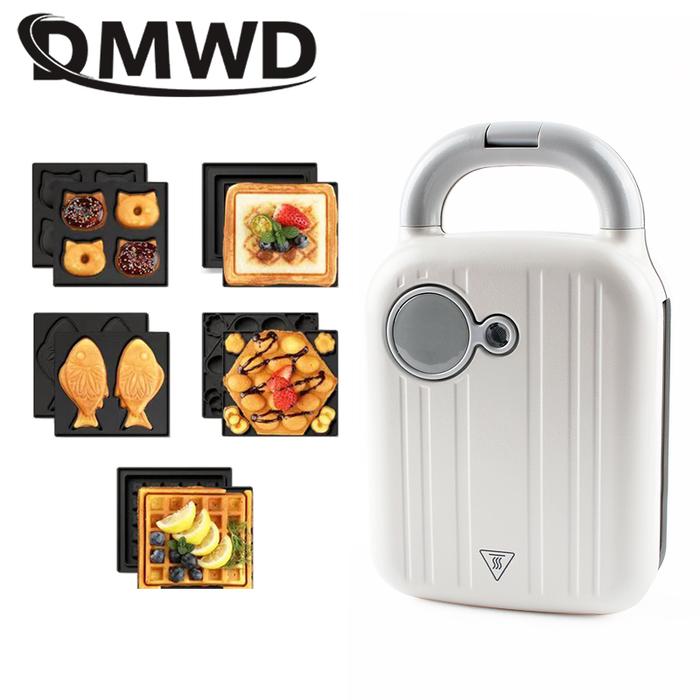 Multifunctional Breakfast Sandwich Maker Waffle Donuts Eggettes Oven