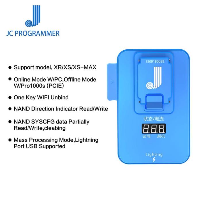 JC Pro1000S PCIE NAND Programmer JC P8 P7 for IP 7 7P 8 8P X XSMAX XR