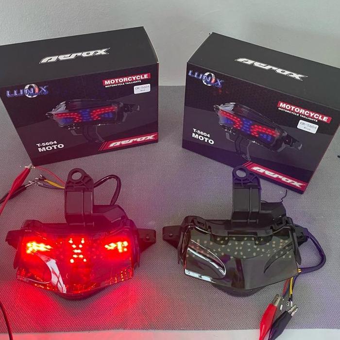 STOPLAMP LED AEROX OLD RUNNING LED COLLOSEUM 7 MODE PLUS SEN SET MIKA