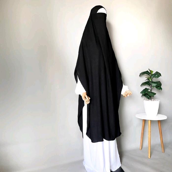Safa French khimar long oval by.tsurayya