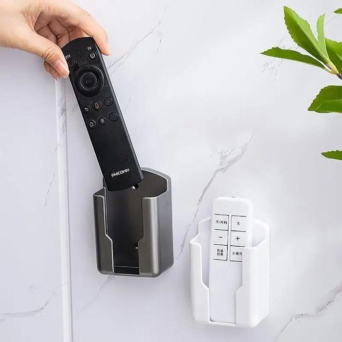 Holder Remote Ac Tempat Remote Ac Dinding Tempel Tempel Dinding Serbaguna Wadah Remote Ac Rak Gantun