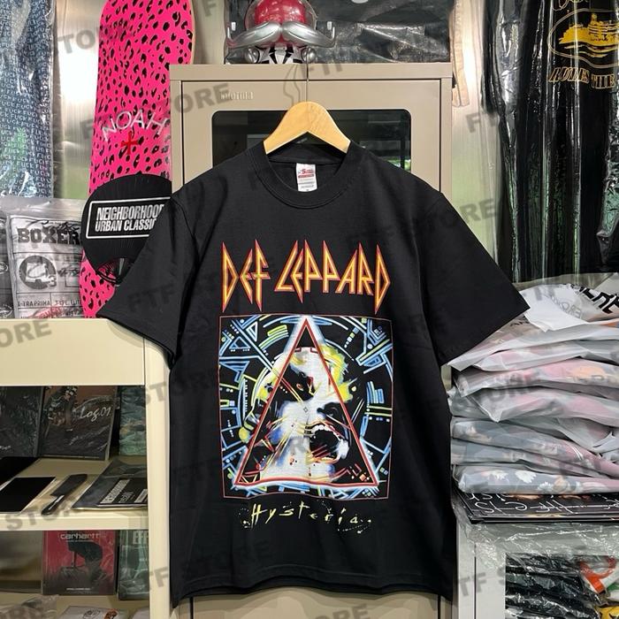 DEF LEPPARD - HYSTERIA TSHIRT BLACK