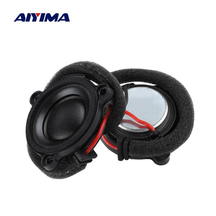 AIYIMA 2Pcs Silk Film Tweeter Speaker 8 Ohm 10W Neodymium Magnet Home