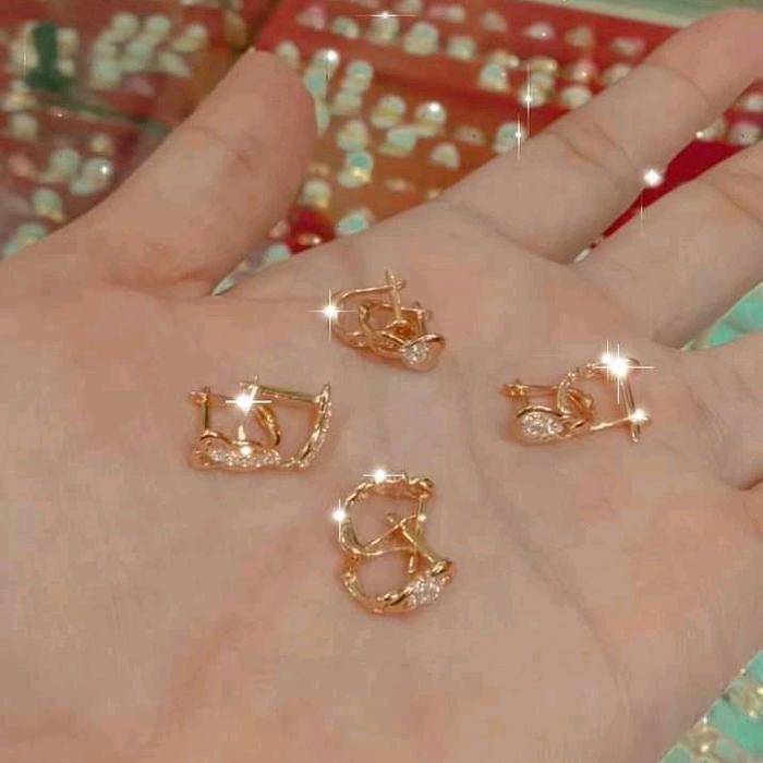 Anting Xuping Emas Imitasi