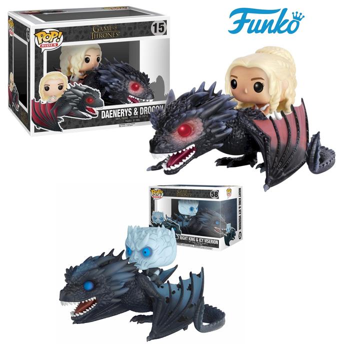 Funko POP Movie TV Game Of Thrones NIGHT KING & ICY VISERION 58#