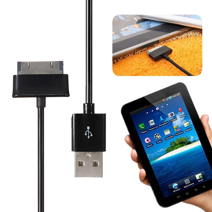 USB Charge Cable for Samsung Galaxy Tab2 GT-P3113TS Tablet P3110 P3100 P5100 P5110 P6200 P7500 N8000