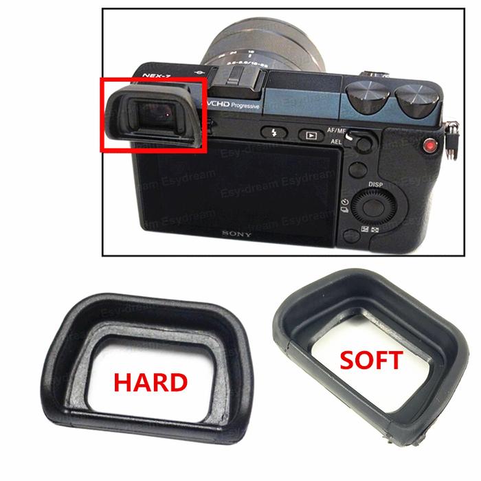 10pcs Hard or Soft Eyecup for Sony A6000 A6100 A6300 NEX6 NEX7